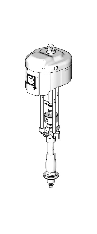 固瑞克(GRACO) NXT Check-Mate 黄油白油干油锂基脂钙基脂润滑脂油泵气动柱塞泵